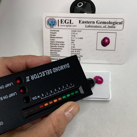 Certified Star Ruby - Picture 4 of 10